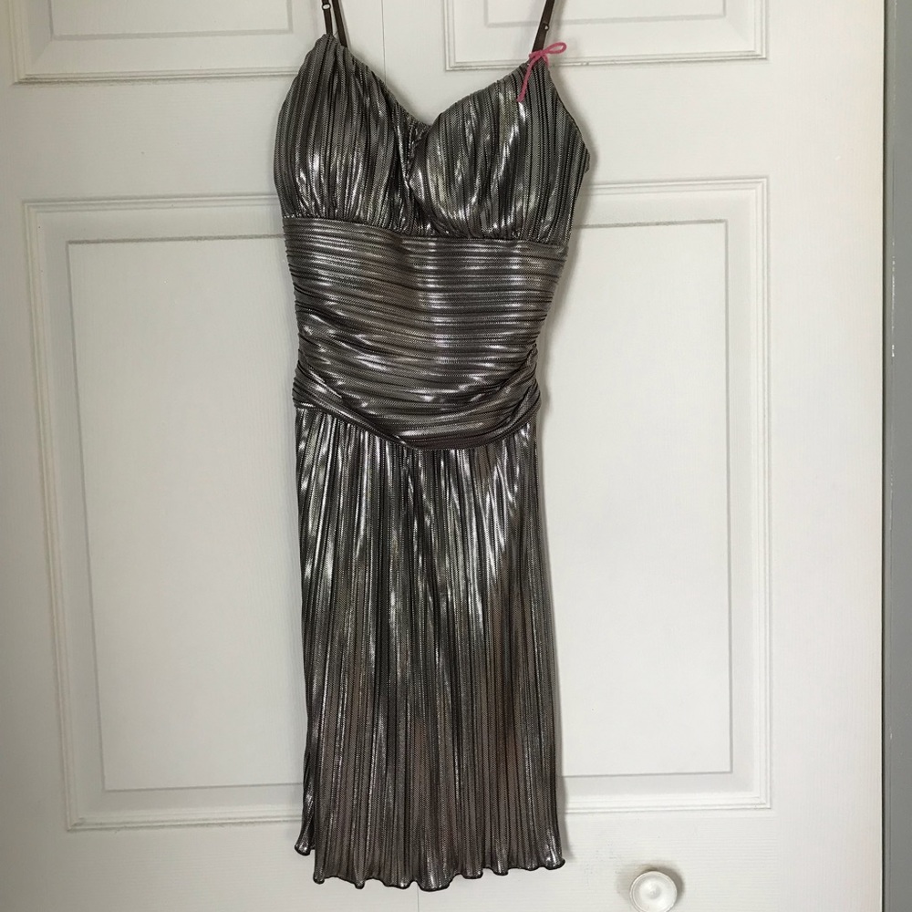 Metallic Shimmer Dress!